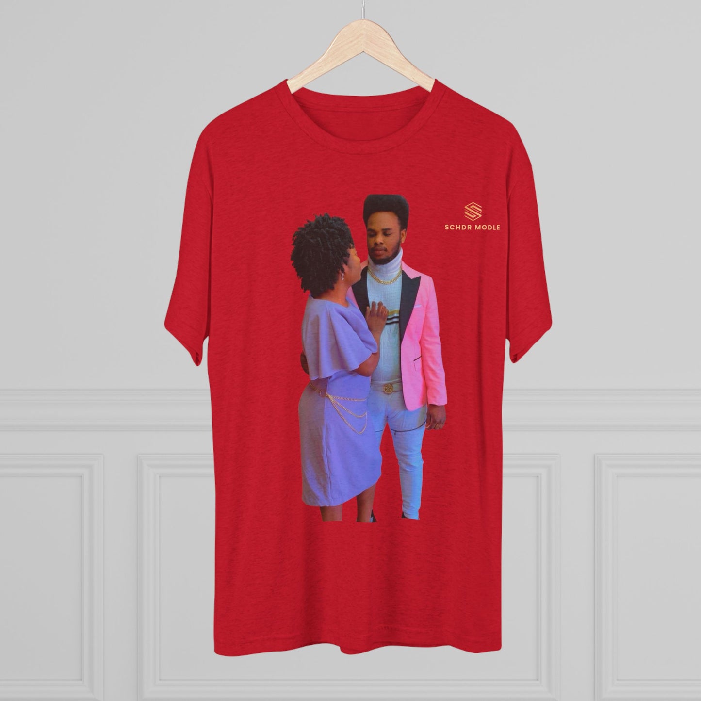 Family Love Tri-Blend Crew Tee - Unisex Vintage Style Shirt