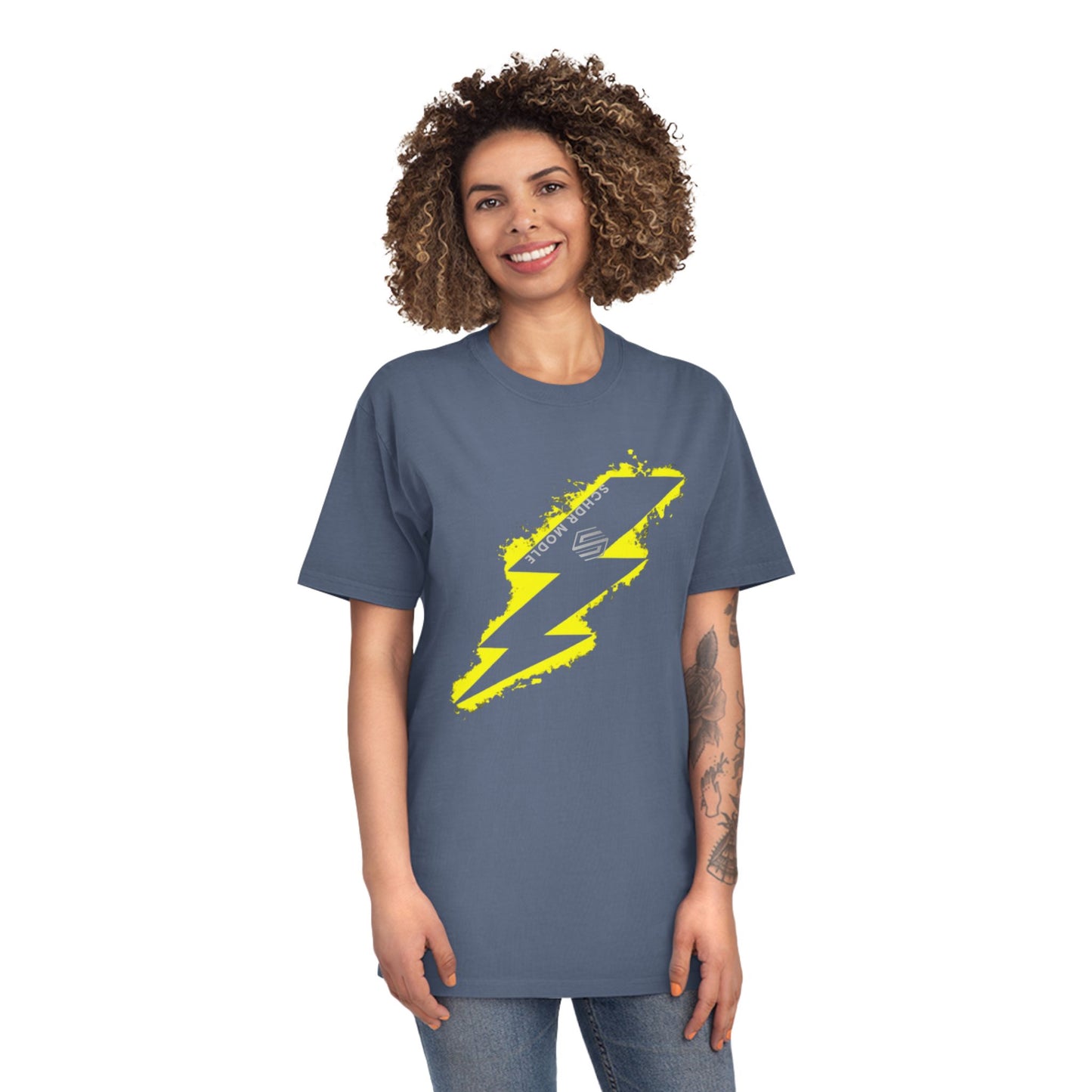 Unisex Lightning Bolt Shirt, Casual Wear, Graphic Tee, Summer Fashion, Gift for Him/Her/Teens, Festival Wear, Street Style