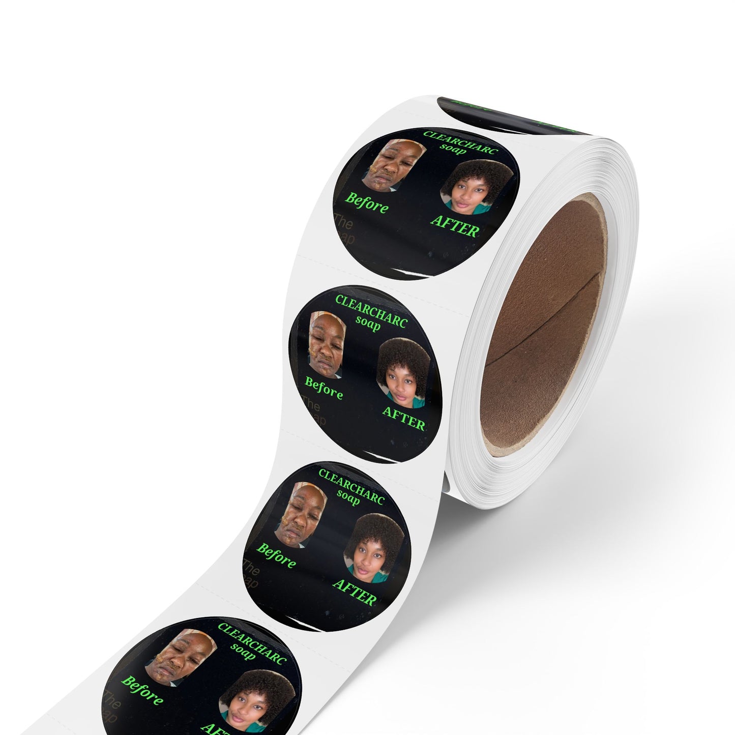 Custom Round Sticker Labels for Soap, Personalized Label Rolls for Handmade Soaps, Party Favors, Crafting, Branding, Skin Care