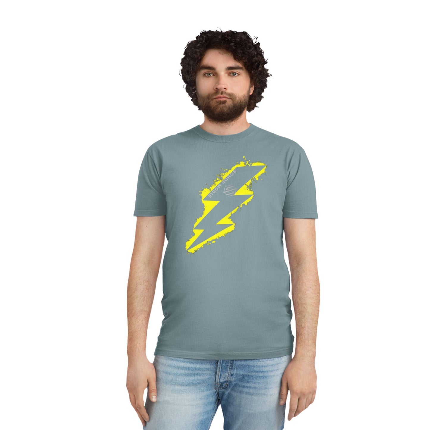 Unisex Lightning Bolt Shirt, Casual Wear, Graphic Tee, Summer Fashion, Gift for Him/Her/Teens, Festival Wear, Street Style