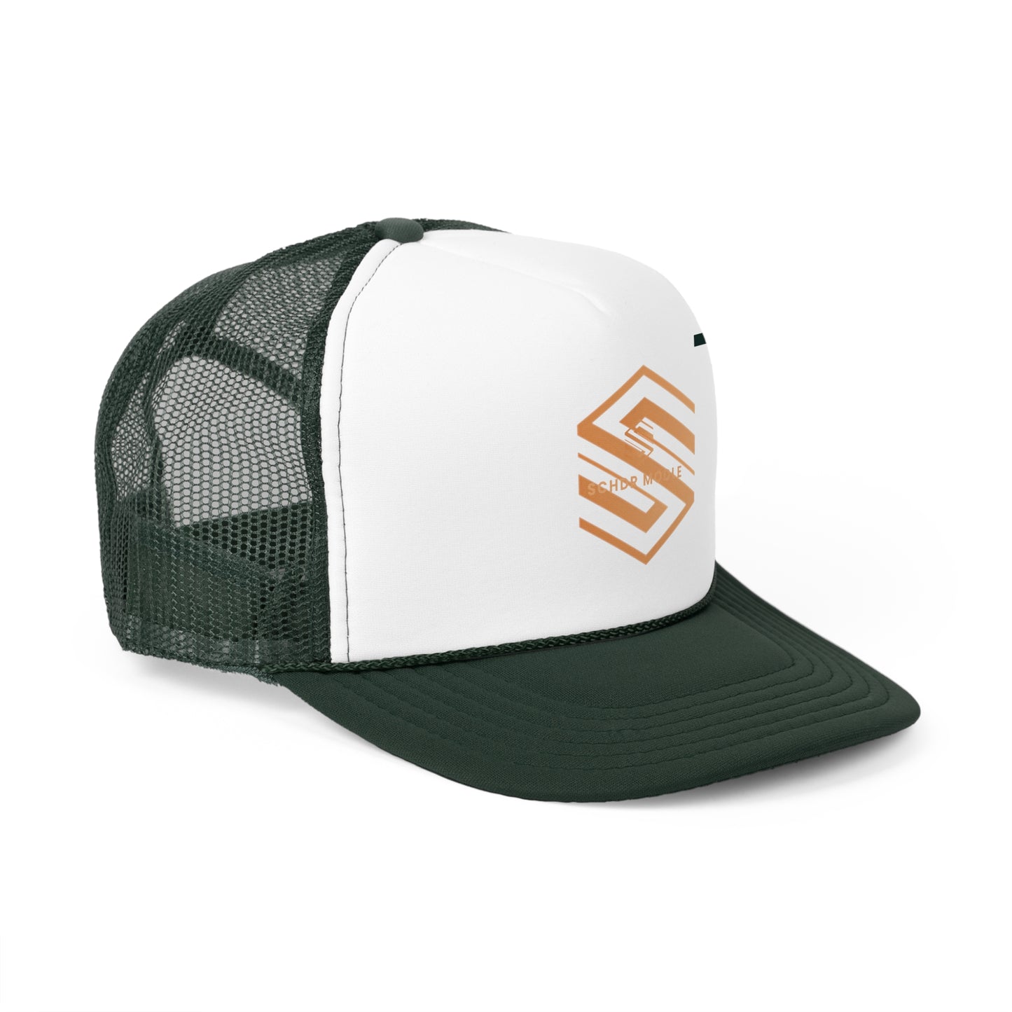 Stylish Trucker Cap with Modern Logo - Perfect for Casual Outings & Sporting Events