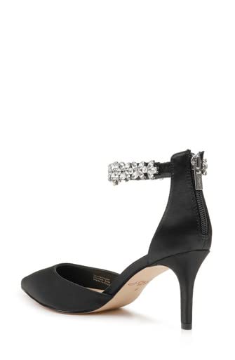 Jewel Badgley Mischka Raleigh Pointed Toe Kitten D'Orsay