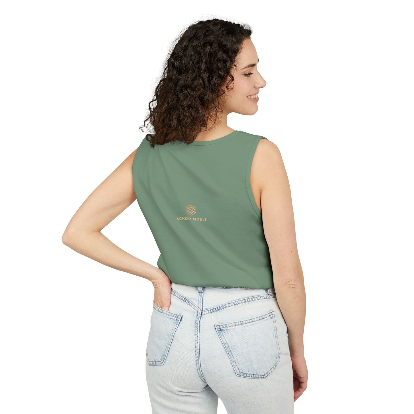 Majestic Lion Unisex Garment-Dyed Tank Top | Bold Wildlife Shirt for Summer Adventures