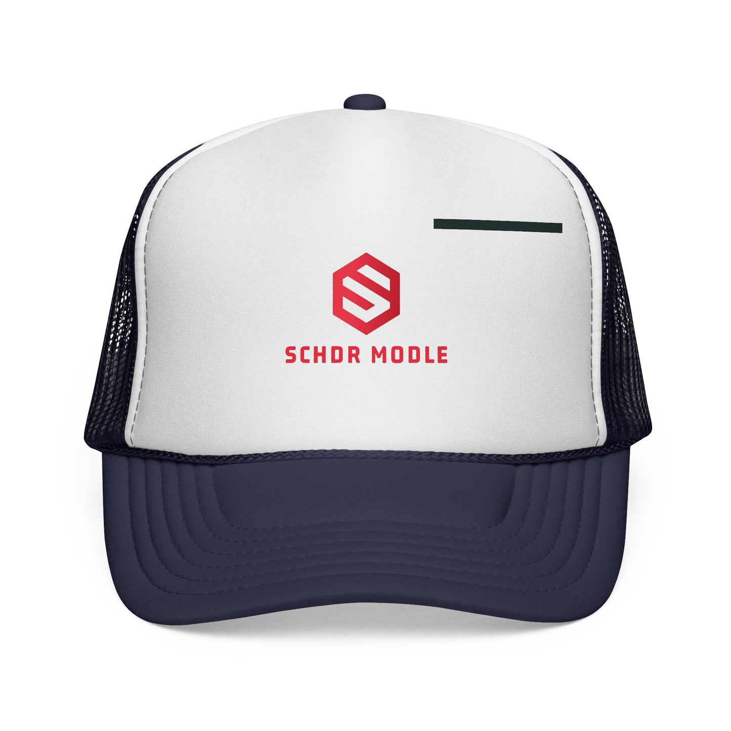 Stylish Trucker Cap with Modern Logo - Perfect for Casual Outings & Sporting Events