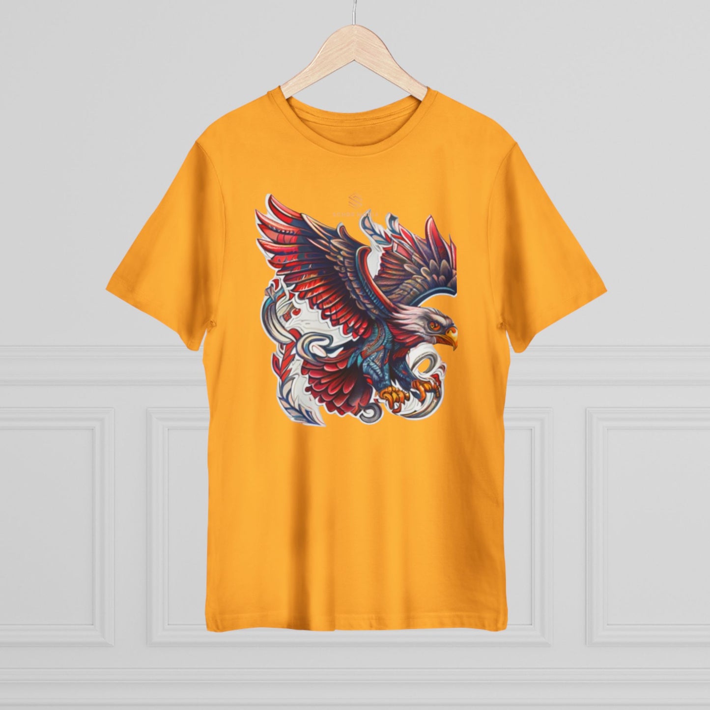 Eagle Emblem Unisex T-Shirt, Graphic Tee, Animal Lover Shirt, Gift for Nature Enthusiasts, Patriotic Apparel, Unique Casual Wear