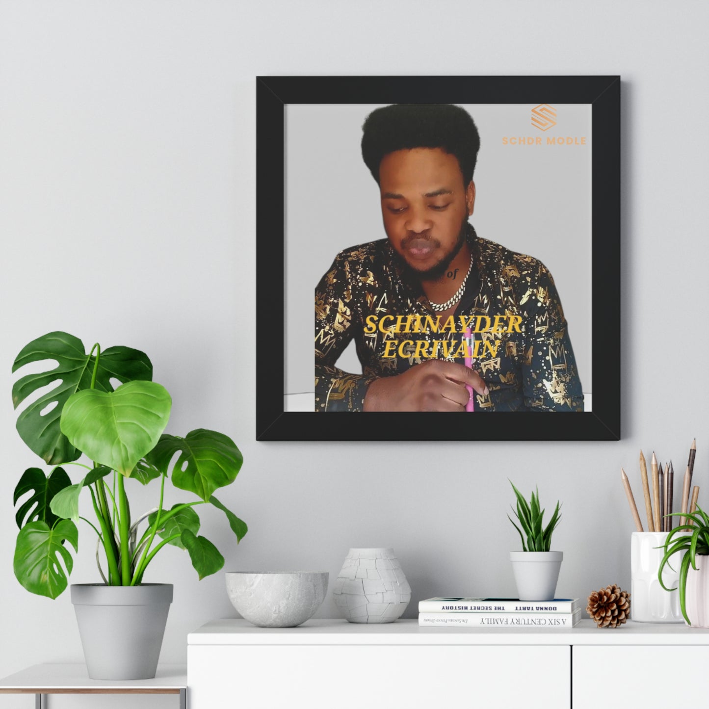 Stylish Love-themed Framed Poster - Perfect for Romantic Occasions