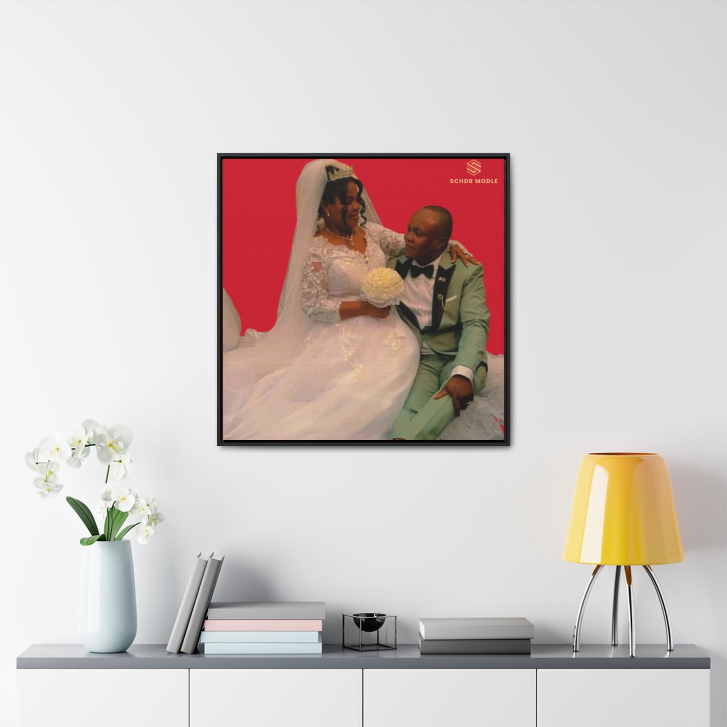 Romantic Wedding Gallery Canvas Wrap - Love Celebrations