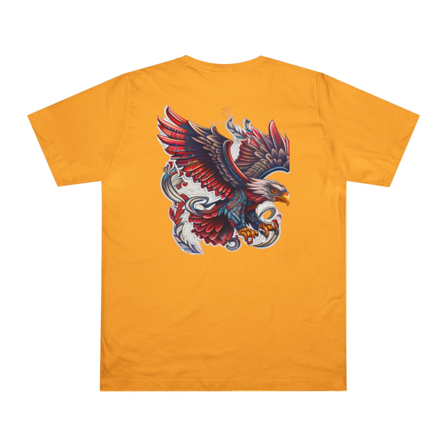 Eagle Emblem Unisex T-Shirt, Graphic Tee, Animal Lover Shirt, Gift for Nature Enthusiasts, Patriotic Apparel, Unique Casual Wear