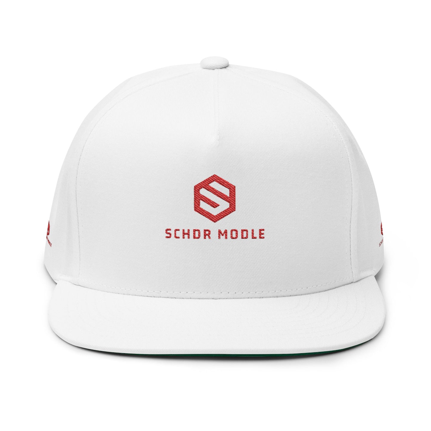 Stylish Flat Bill Cap - Trendy Embroidered Hat for Urban Fashion, Cool Accessory, Perfect Gift for Hipsters and Sports Enthusiasts