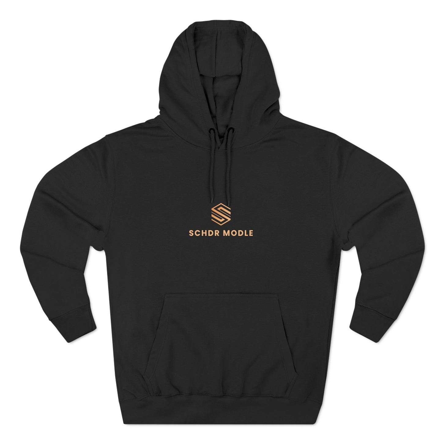 Minimalist Three-Panel Fleece Hoodie - SCHDR MODE