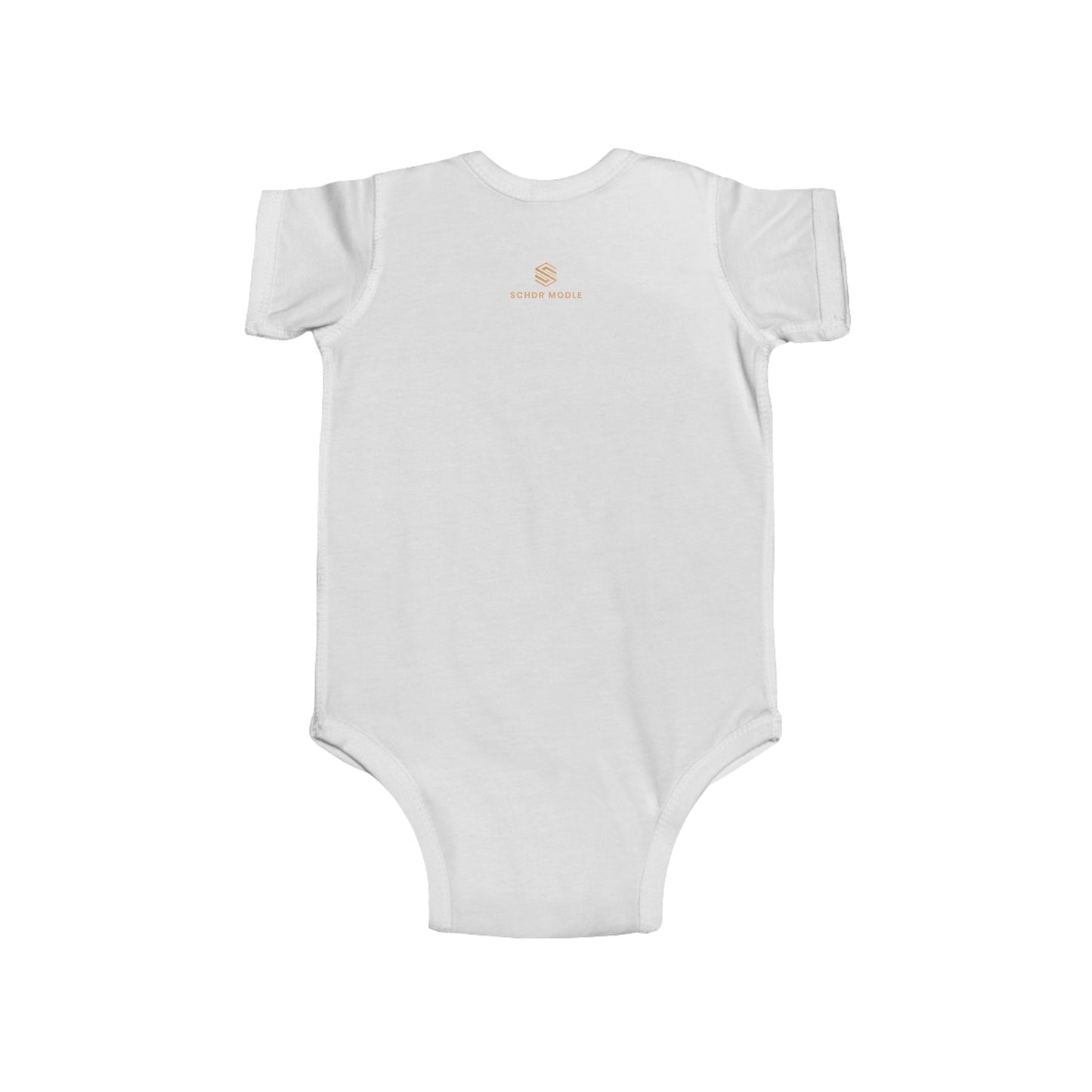 Organic Baby Bodysuit with Vintage Bird Design