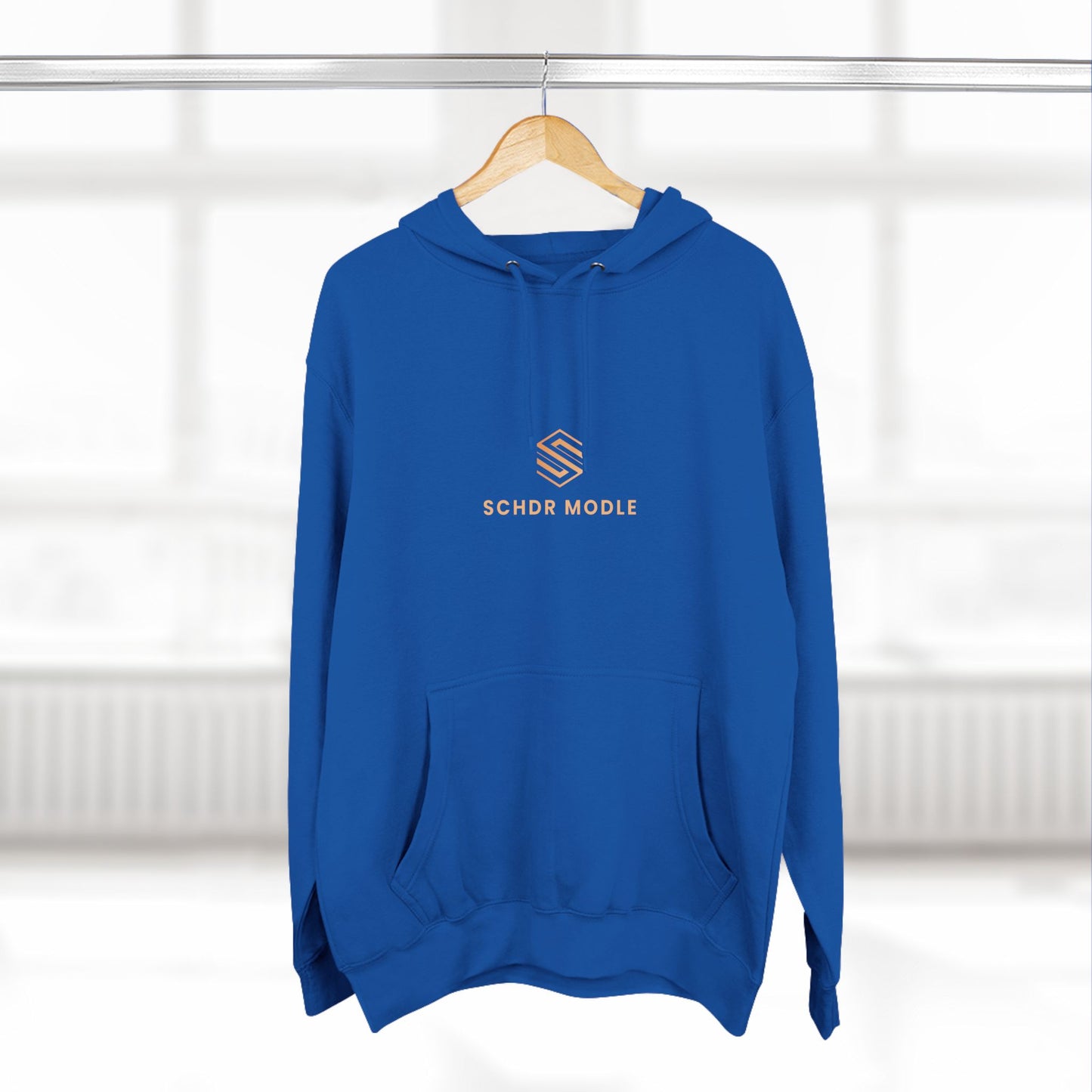 Minimalist Three-Panel Fleece Hoodie - SCHDR MODE