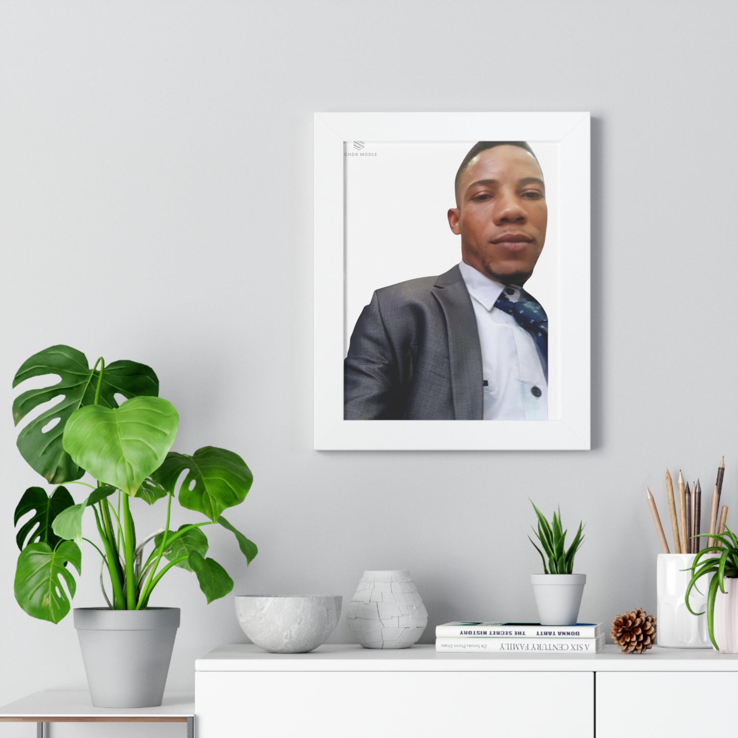 Personalized Framed Vertical Poster - Elegant Wall Art for Home or Office