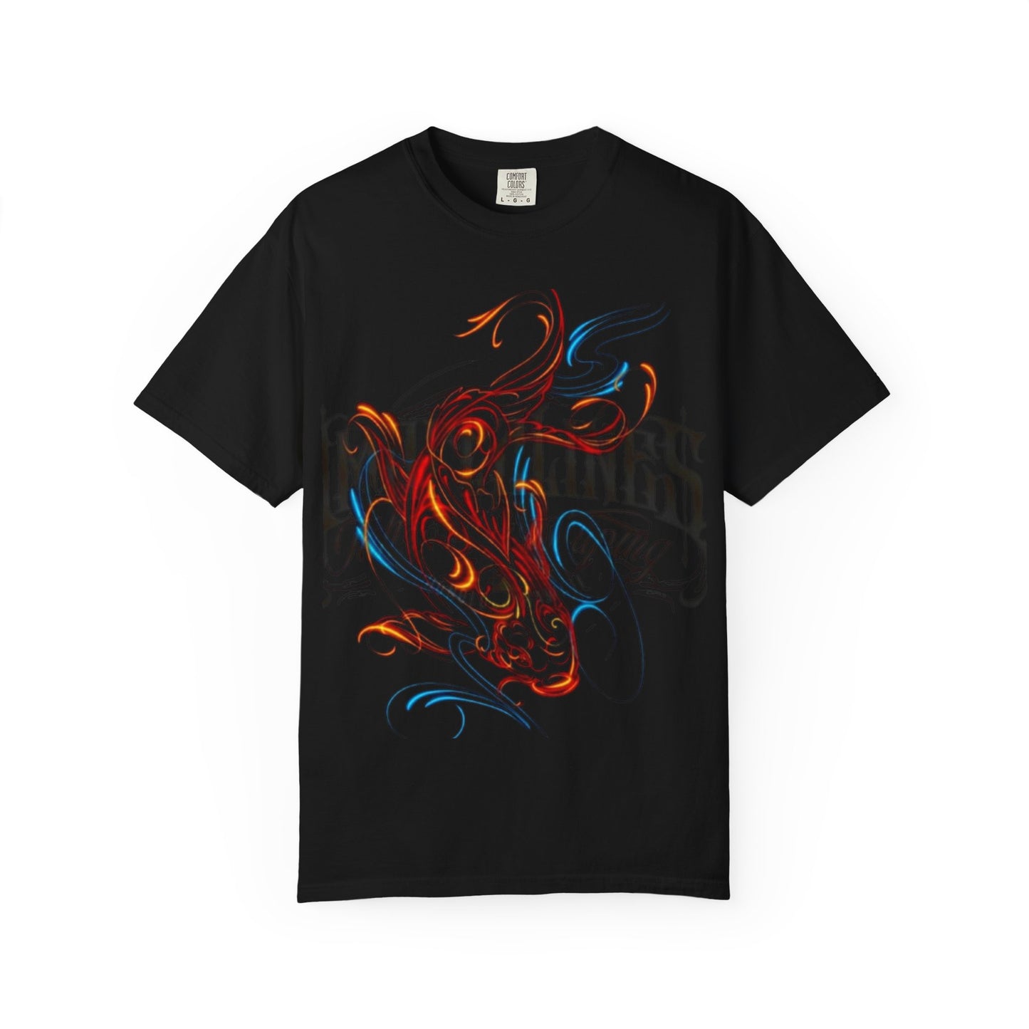 Artistic Swirl Unisex Garment-Dyed T-shirt | Casual Apparel, Streetwear, Gift for Art Lovers, Trendy Tees, Everyday Wear