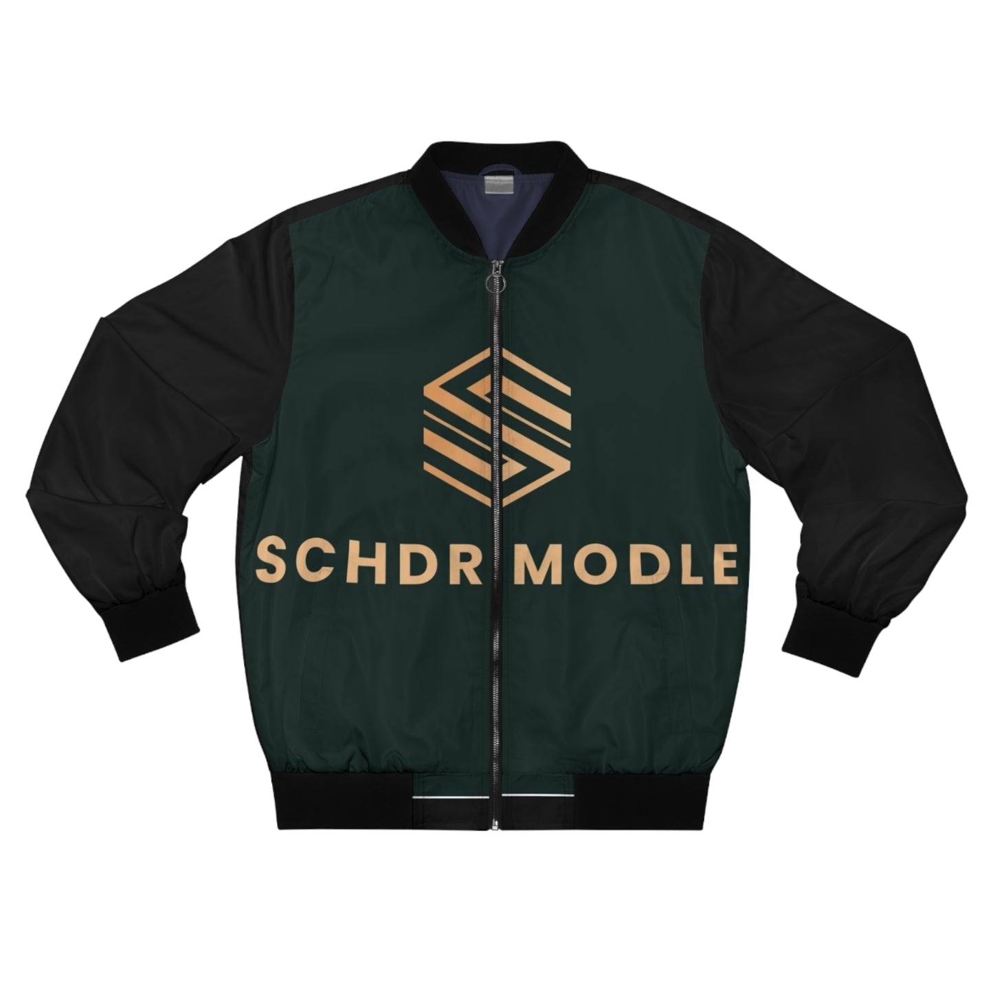 Stylish Men's Bomber Jacket with SCHDR MODEL Logo