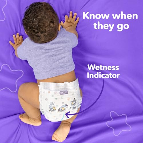 Luvs Size 2 Baby Diapers, Platinum Protection Bluey Diapers for Day & Night, Size 2, 264 Count (Packaging May Vary)