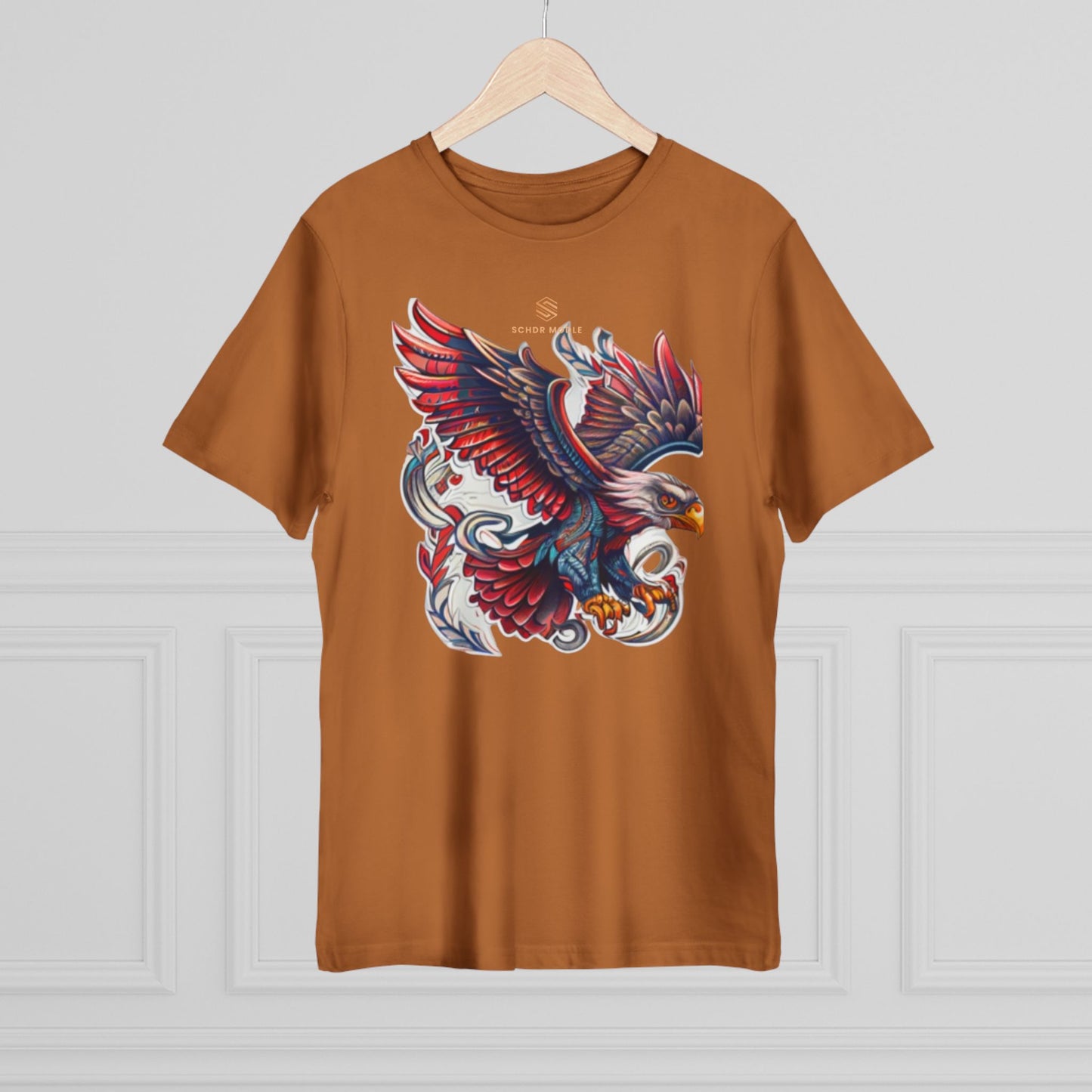 Eagle Emblem Unisex T-Shirt, Graphic Tee, Animal Lover Shirt, Gift for Nature Enthusiasts, Patriotic Apparel, Unique Casual Wear