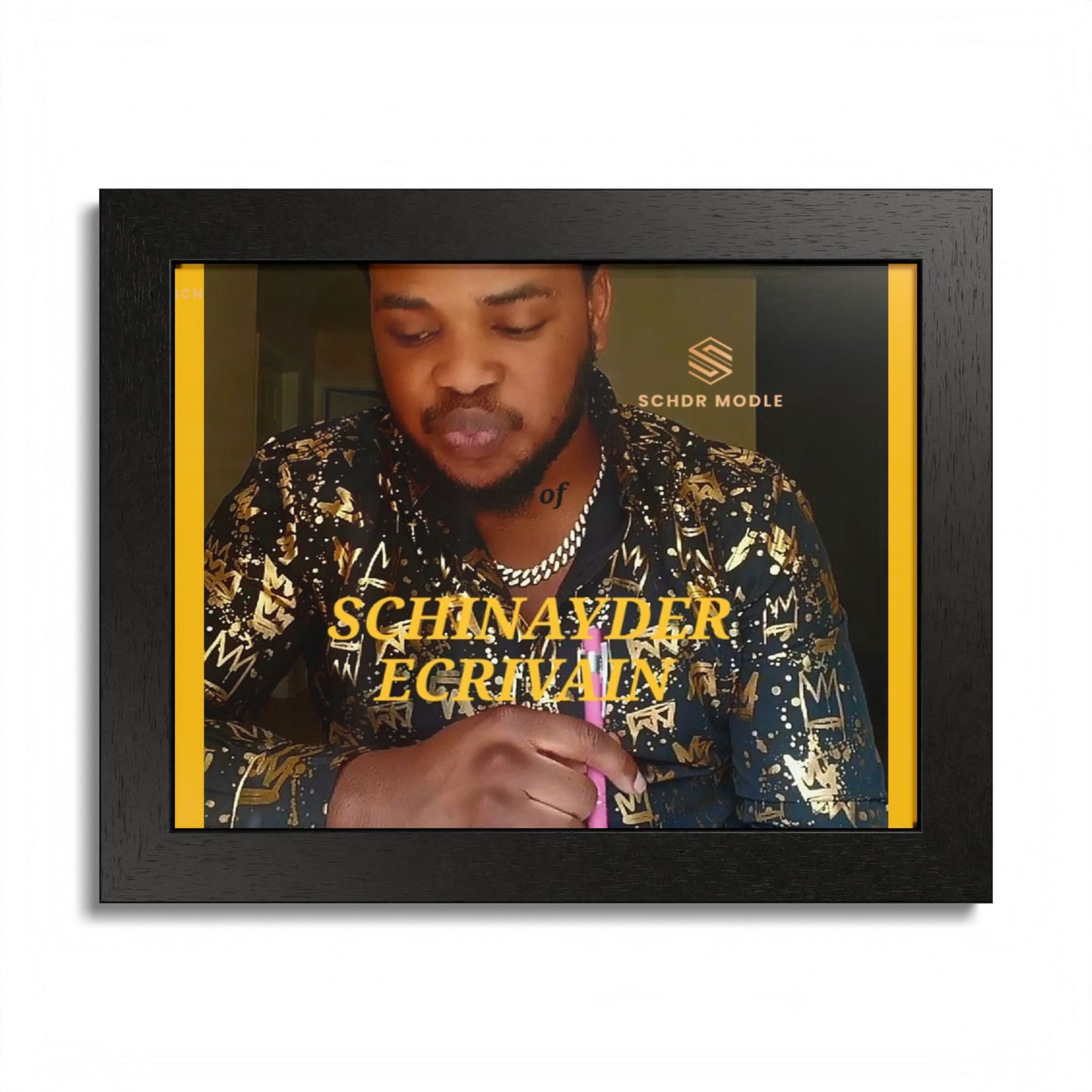 Framed Poster, Multi-Color