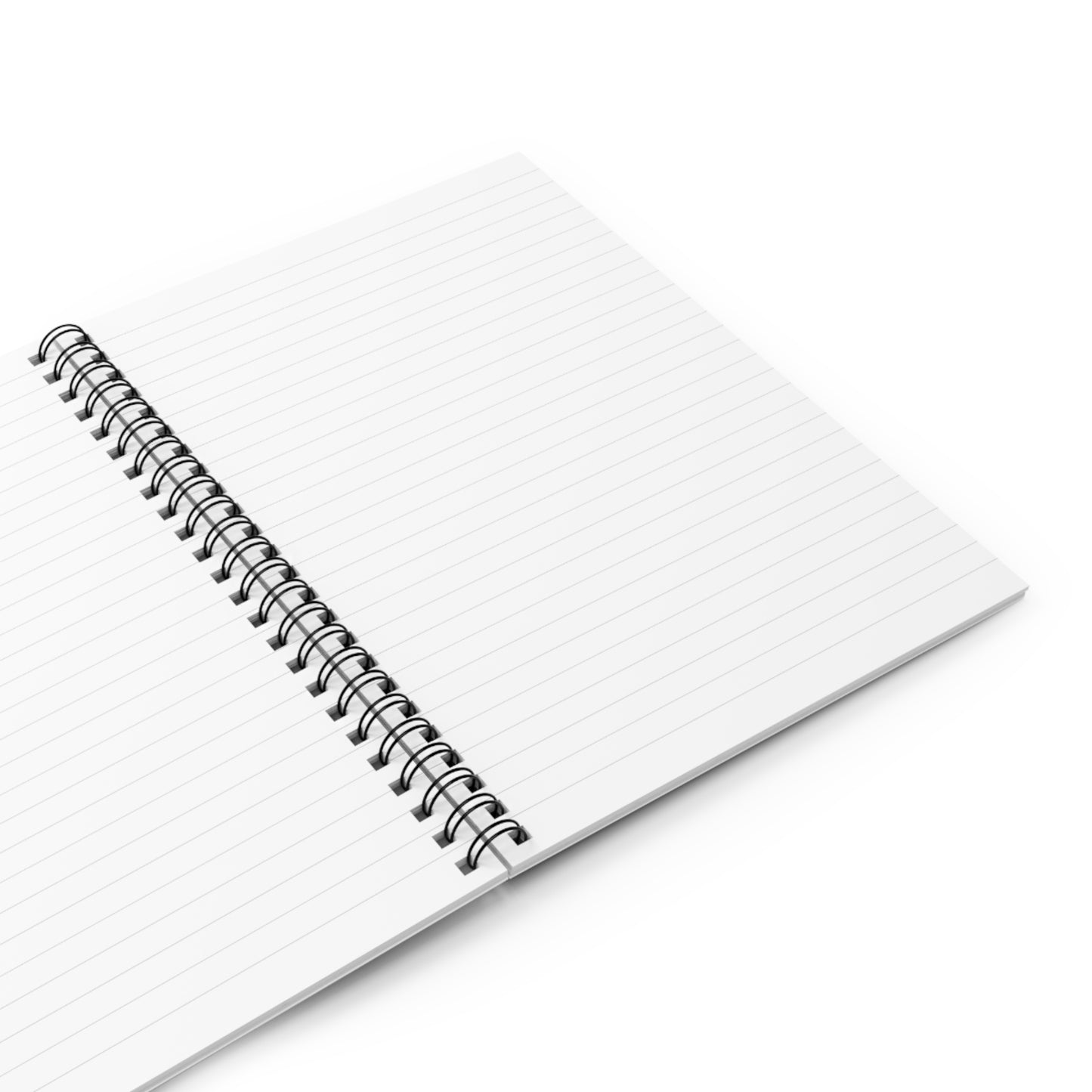 Elegant Ruled Spiral Notebook - SCHDR MODE Design for Stylish Note-Taking
