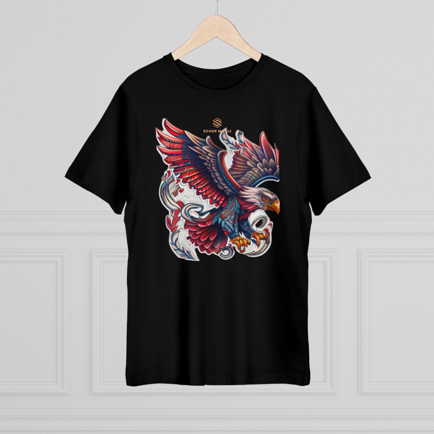 Eagle Emblem Unisex T-Shirt, Graphic Tee, Animal Lover Shirt, Gift for Nature Enthusiasts, Patriotic Apparel, Unique Casual Wear