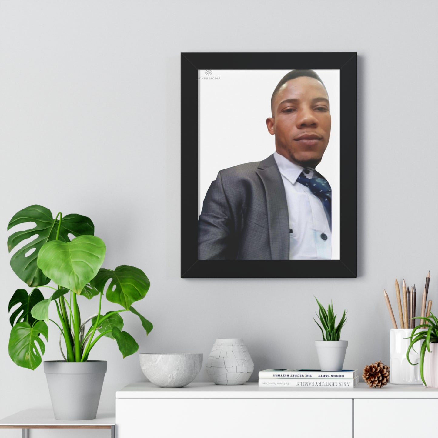 Personalized Framed Vertical Poster - Elegant Wall Art for Home or Office