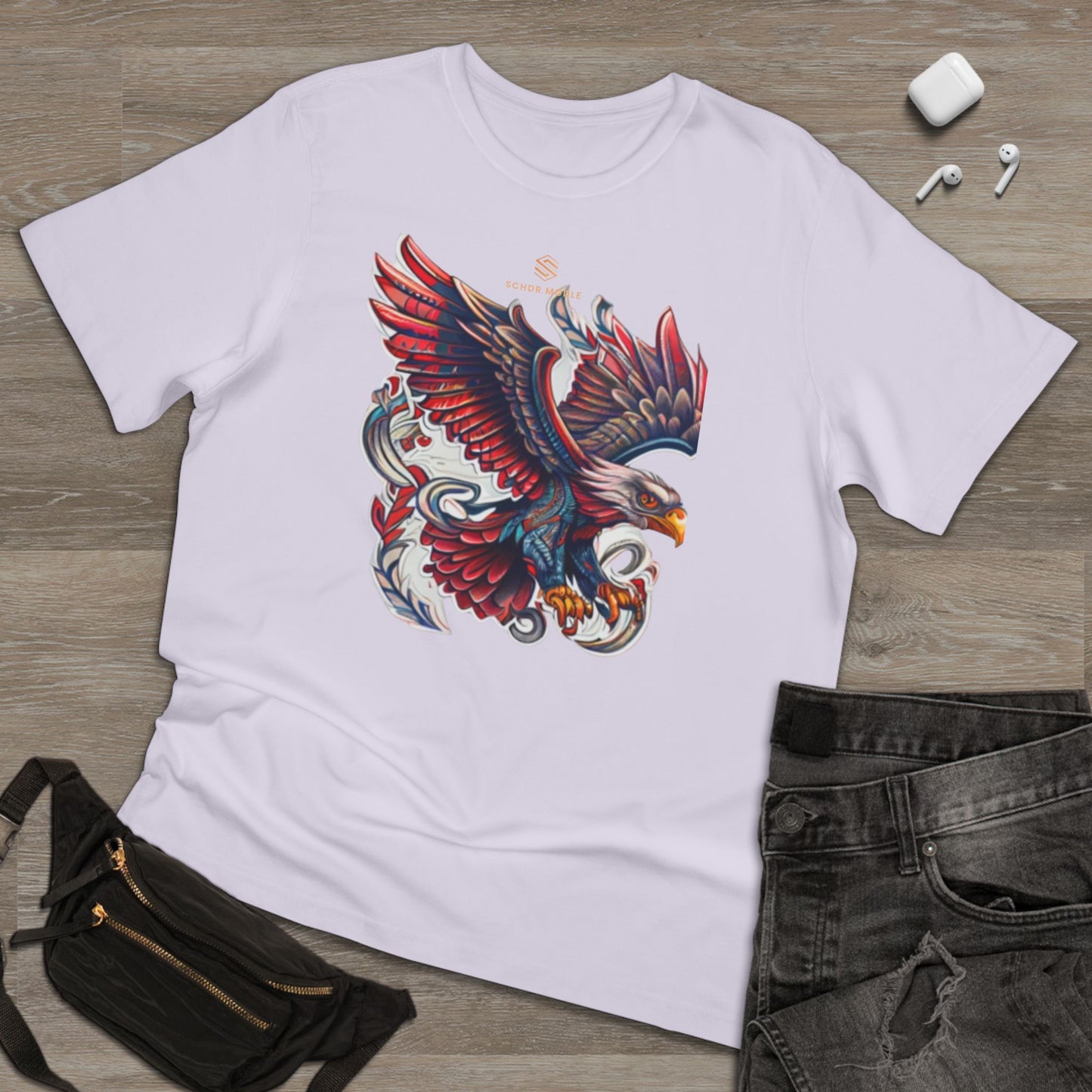 Eagle Emblem Unisex T-Shirt, Graphic Tee, Animal Lover Shirt, Gift for Nature Enthusiasts, Patriotic Apparel, Unique Casual Wear