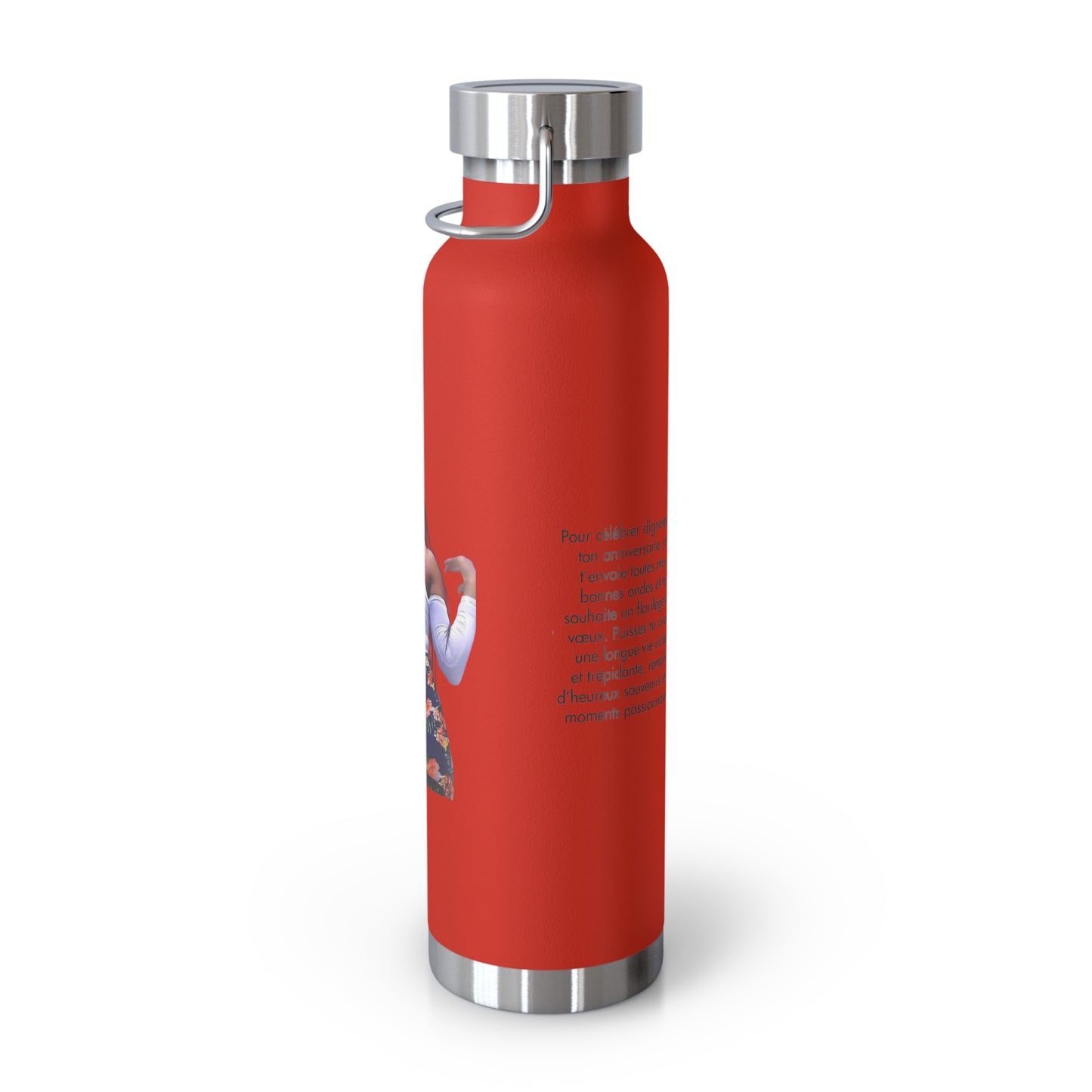 Stylish Copper Insulated Water Bottle, Perfect for Fitness, Travel, Gifts, Eco-Friendly, Unique Design and Durable!