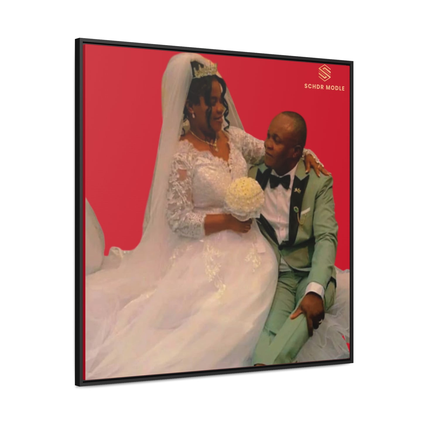 Romantic Wedding Gallery Canvas Wrap - Love Celebrations