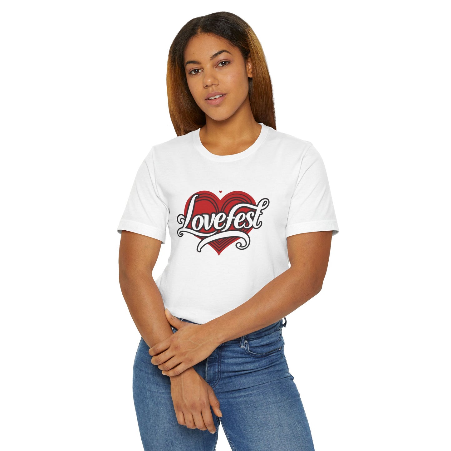 Lovefest Unisex Jersey T-Shirt - Celebrate Love and Togetherness