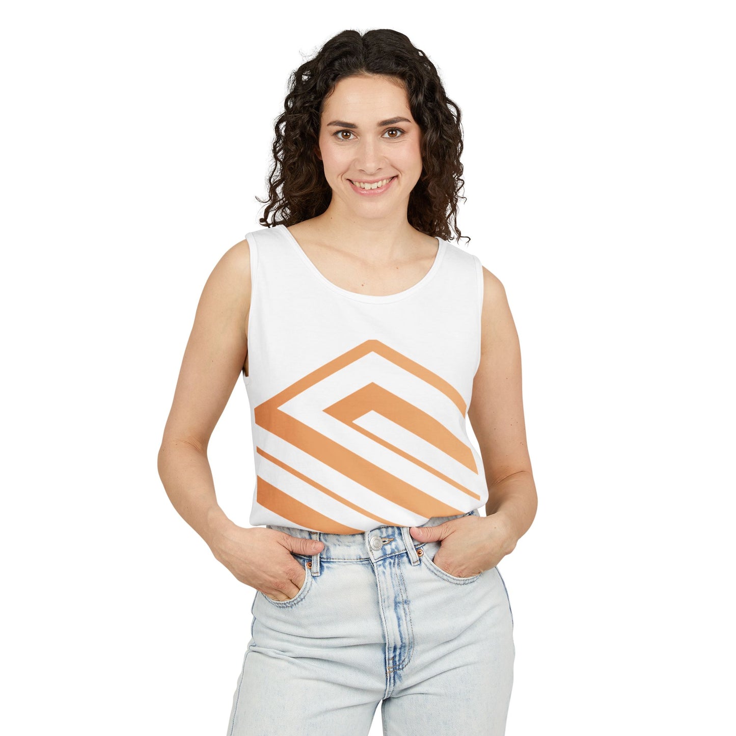 Majestic Lion Unisex Garment-Dyed Tank Top | Bold Wildlife Shirt for Summer Adventures