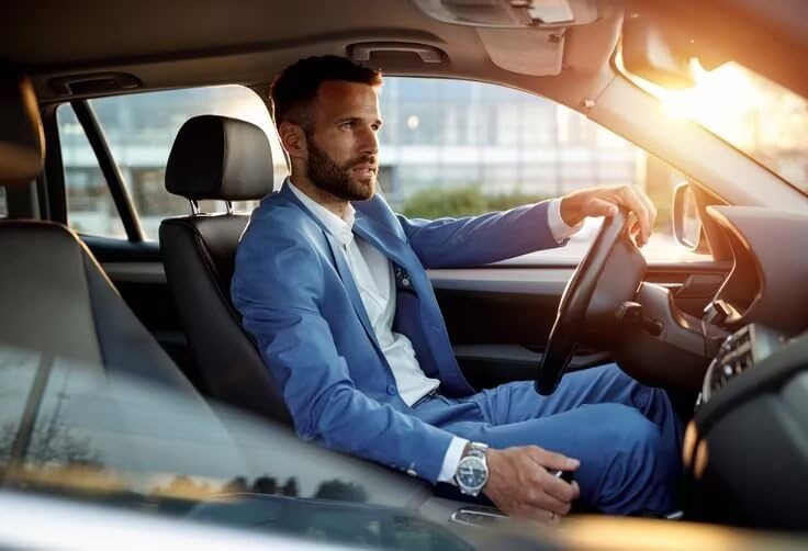 HUUTOE Dusty Blue Suit for Men Mens Elegant Light Blue Wedding Suit Mens Slim Fit 3 Piece Dress Suits Tuxedo for Men Slim Fit for Man XL-Traje de Boda para Hombre