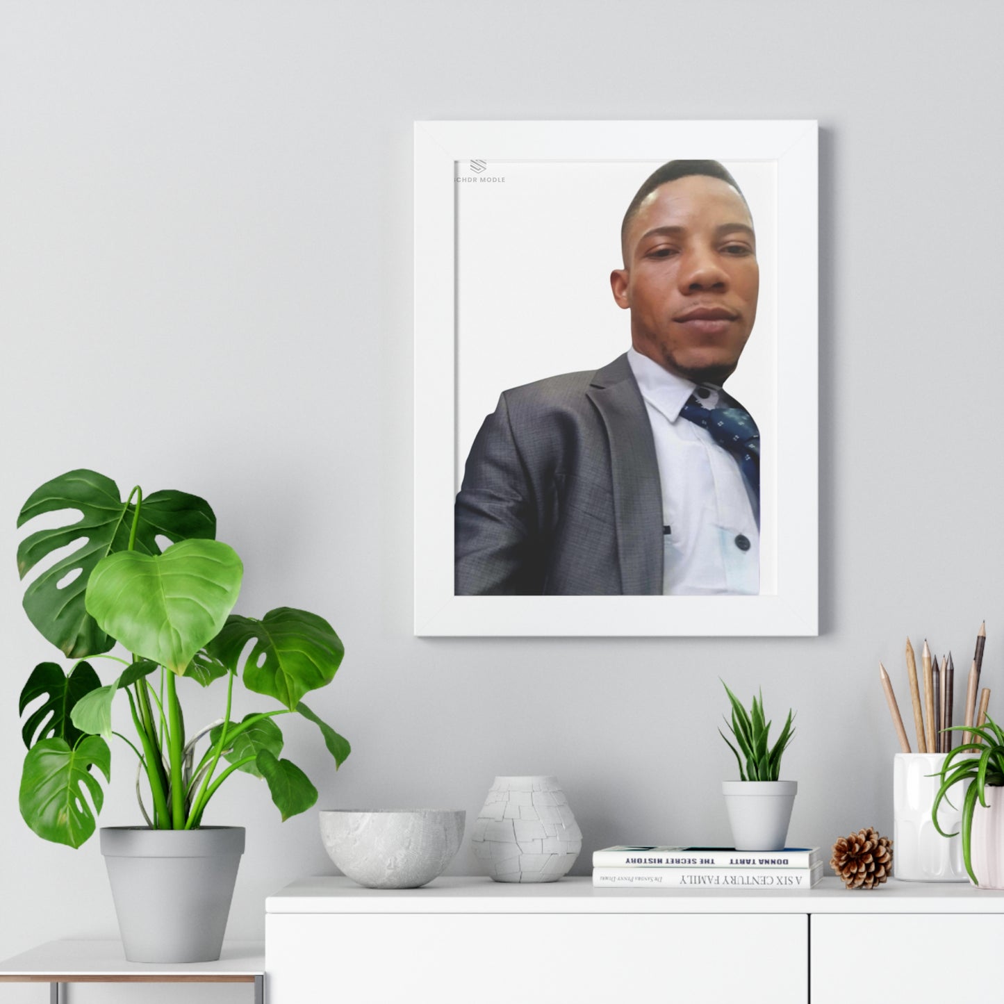 Personalized Framed Vertical Poster - Elegant Wall Art for Home or Office