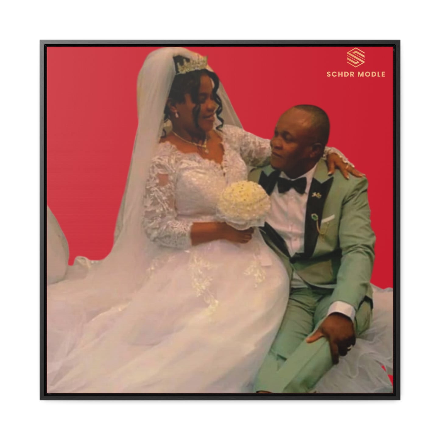 Romantic Wedding Gallery Canvas Wrap - Love Celebrations