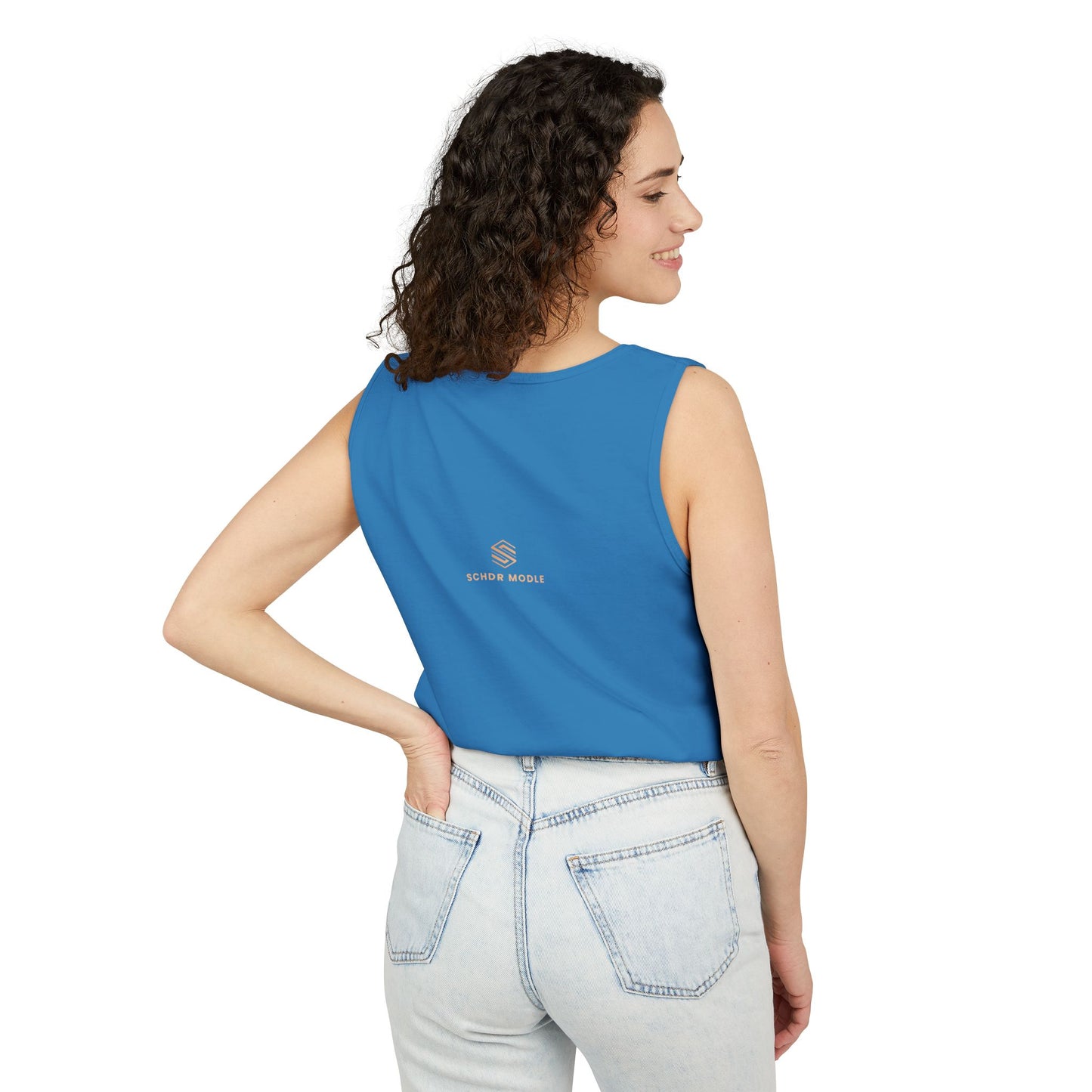 Majestic Lion Unisex Garment-Dyed Tank Top | Bold Wildlife Shirt for Summer Adventures
