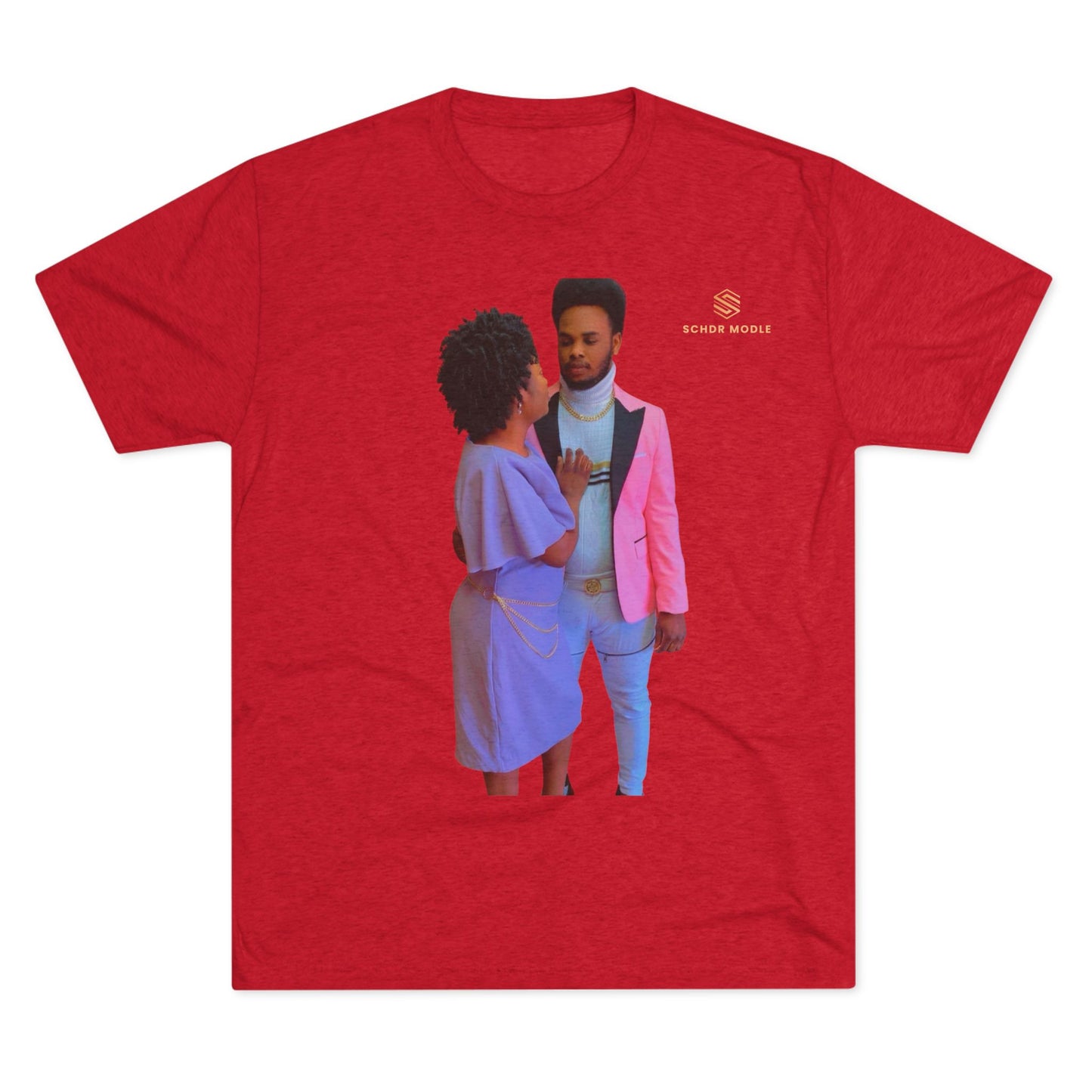 Family Love Tri-Blend Crew Tee - Unisex Vintage Style Shirt