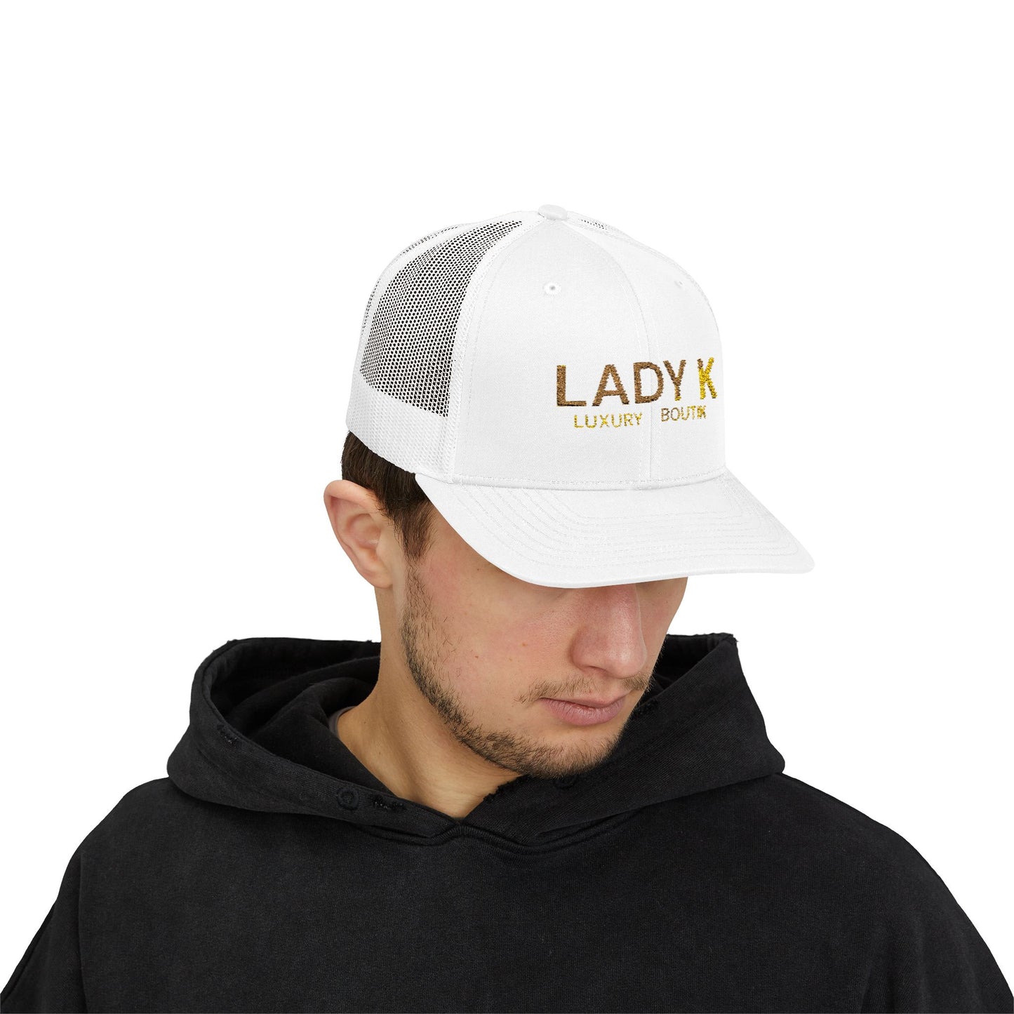 Luxury Lady Snapback Trucker Cap - Stylish Headwear, Fashion Accessory, Ideal Gift, Summer Essential, Casual Everyday Use