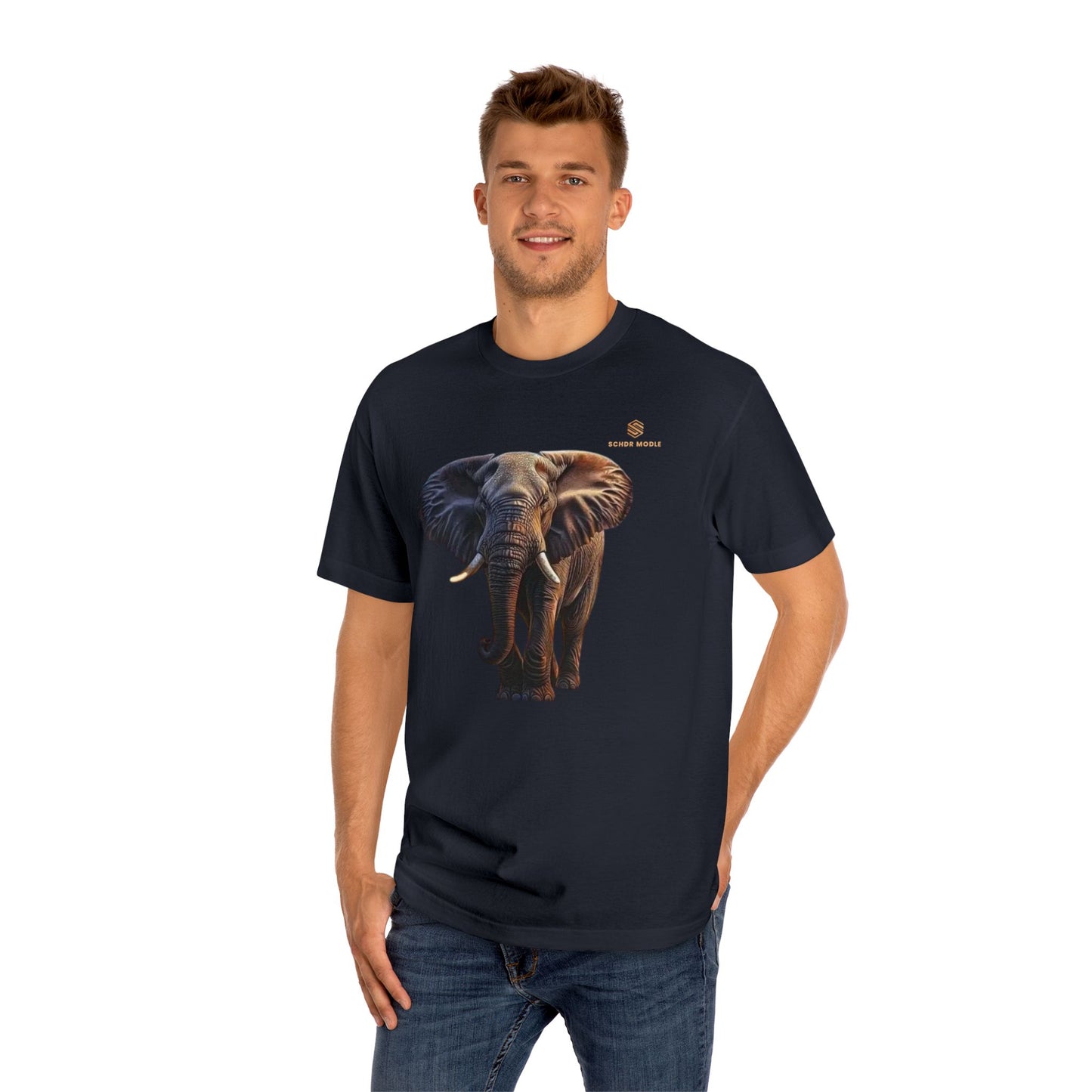 Majestic Elephant Unisex Classic Tee - Nature Lover's T-Shirt