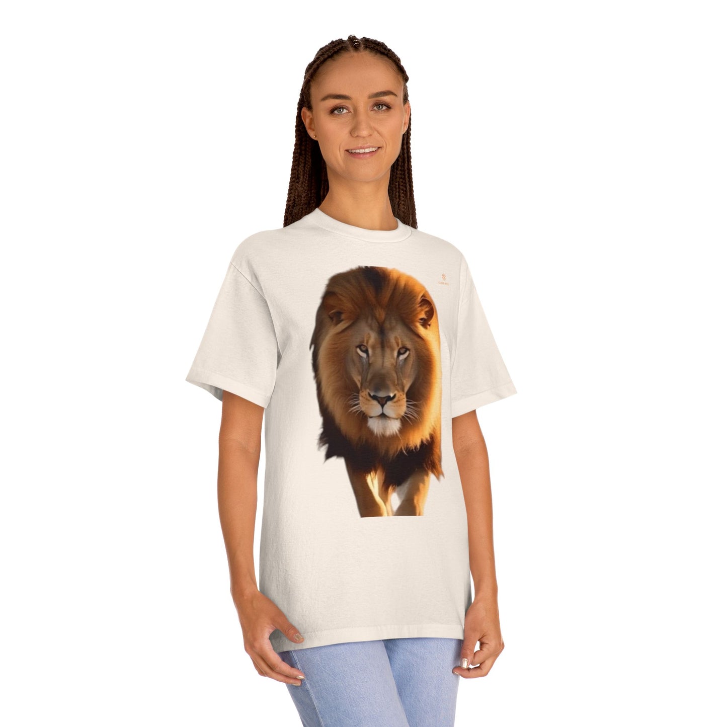 Majestic Lion Unisex Classic Tee, Animal Graphic Shirt, Nature Lover Gift, Casual Wear, Wilderness Apparel, Unique T-Shirt