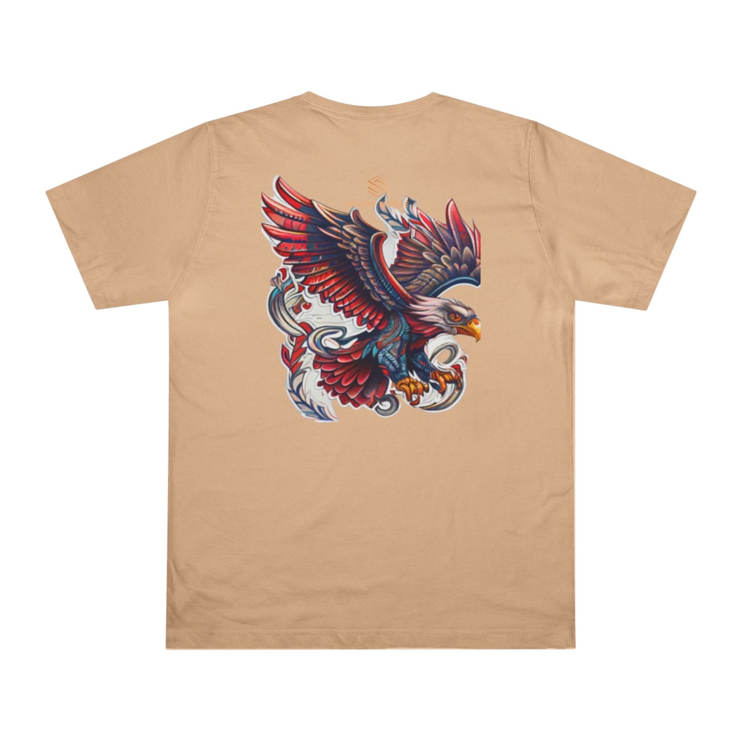 Eagle Emblem Unisex T-Shirt, Graphic Tee, Animal Lover Shirt, Gift for Nature Enthusiasts, Patriotic Apparel, Unique Casual Wear