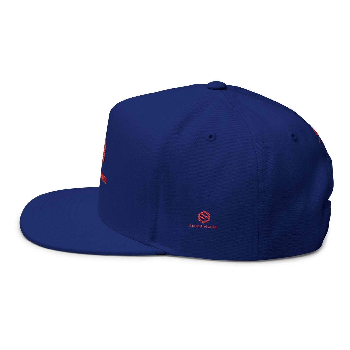 Stylish Flat Bill Cap - Trendy Embroidered Hat for Urban Fashion, Cool Accessory, Perfect Gift for Hipsters and Sports Enthusiasts