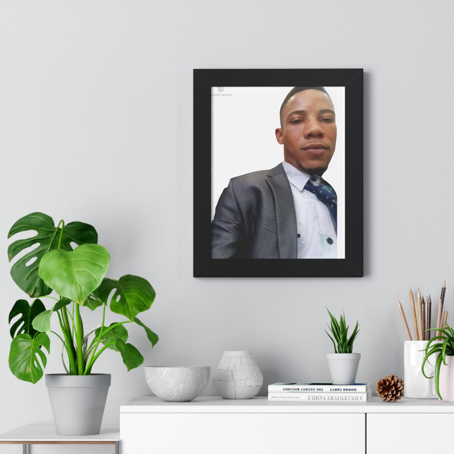 Personalized Framed Vertical Poster - Elegant Wall Art for Home or Office