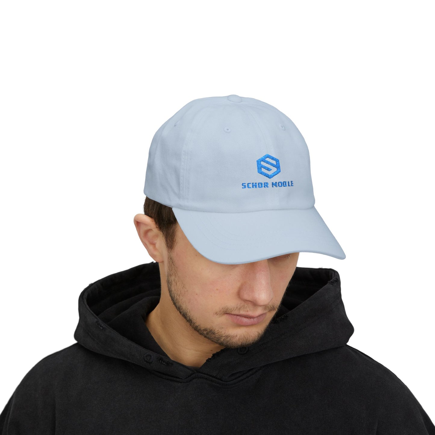 Classic Dad Cap with SCHDR MODLE Logo - Stylish Cotton Hat for Everyday Wear