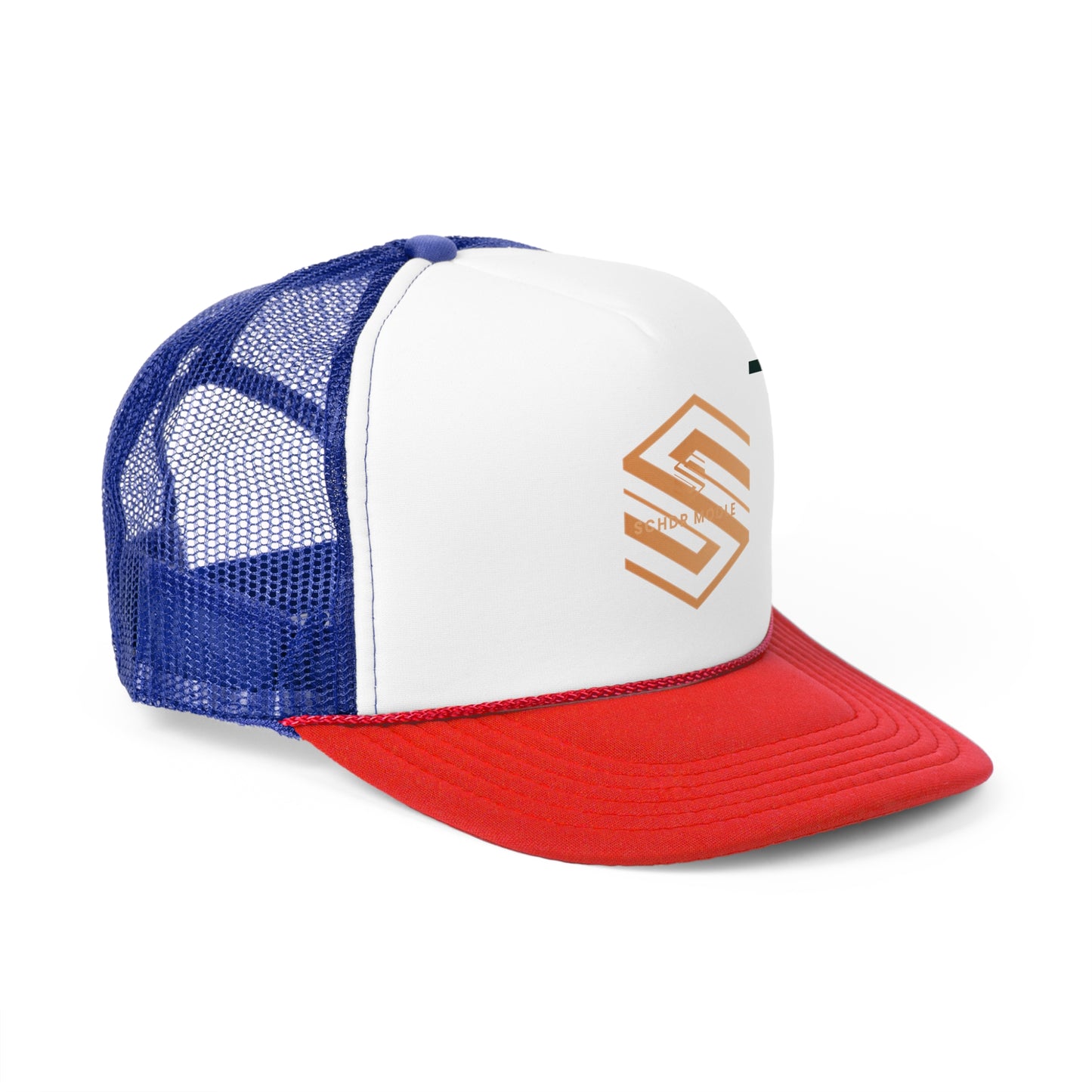 Stylish Trucker Cap with Modern Logo - Perfect for Casual Outings & Sporting Events