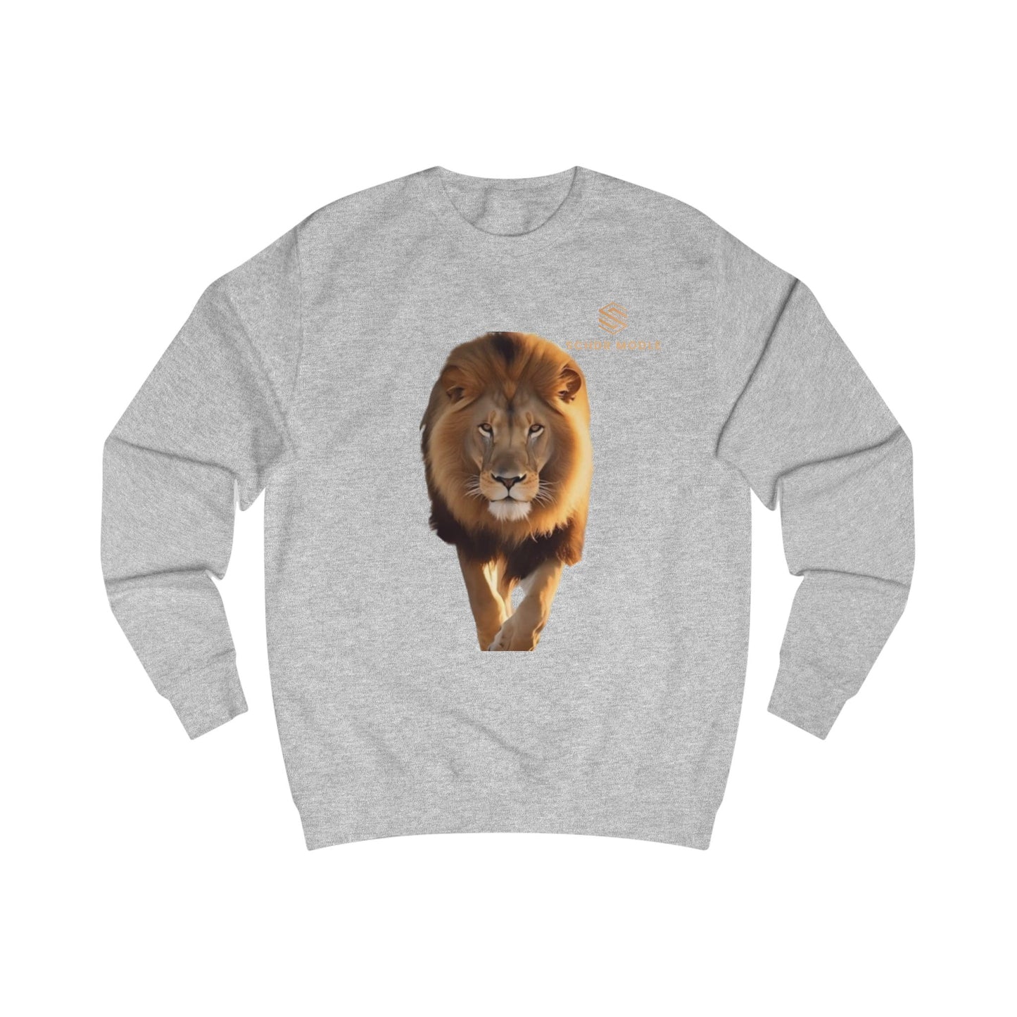 Majestic Lion Unisex Sweatshirt – Bold & Inspiring Apparel for Animal Lovers