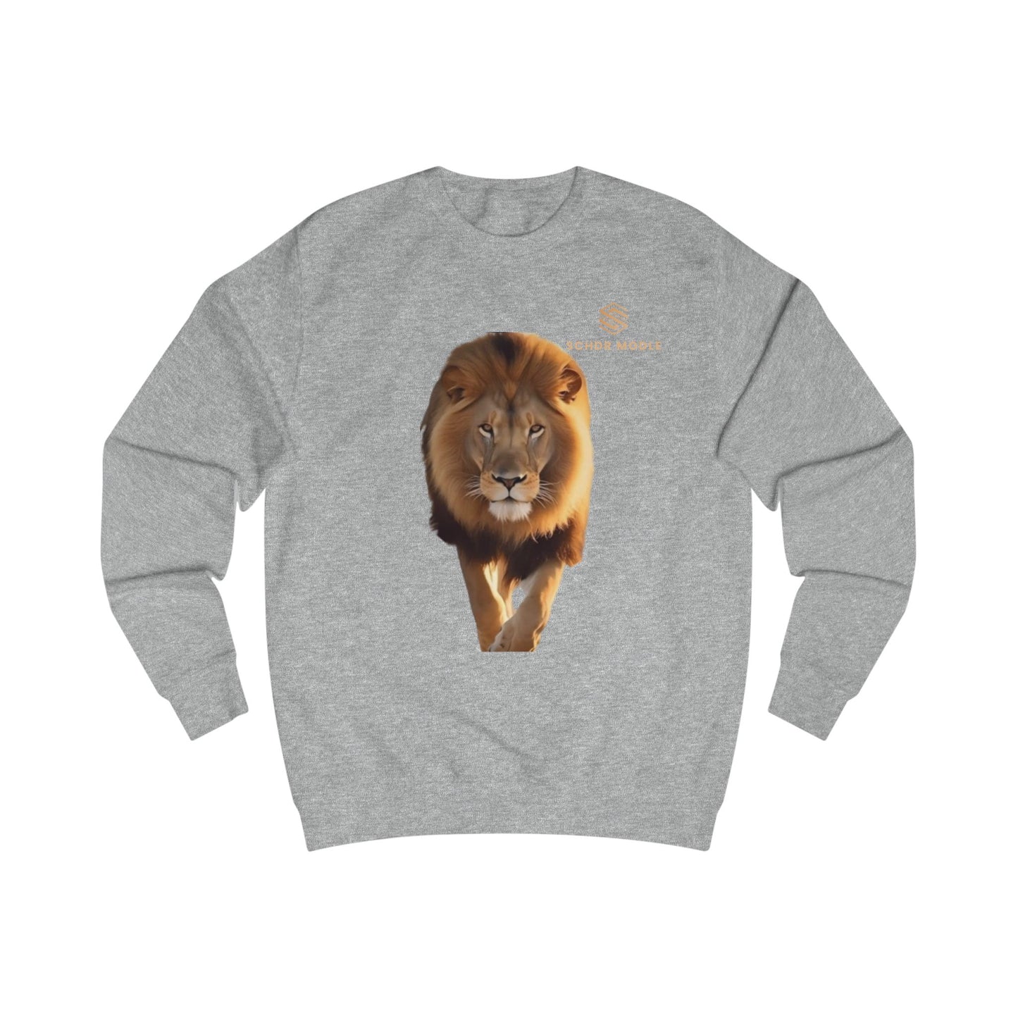 Majestic Lion Unisex Sweatshirt – Bold & Inspiring Apparel for Animal Lovers