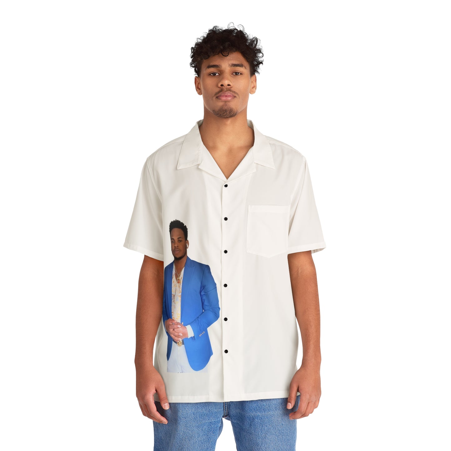 Men's Hawaiian Shirt (AOP) - Vibrant Summer Vibes, Beachwear, Tropical Style, Perfect for Vacations, Casual Wear, Luau Party