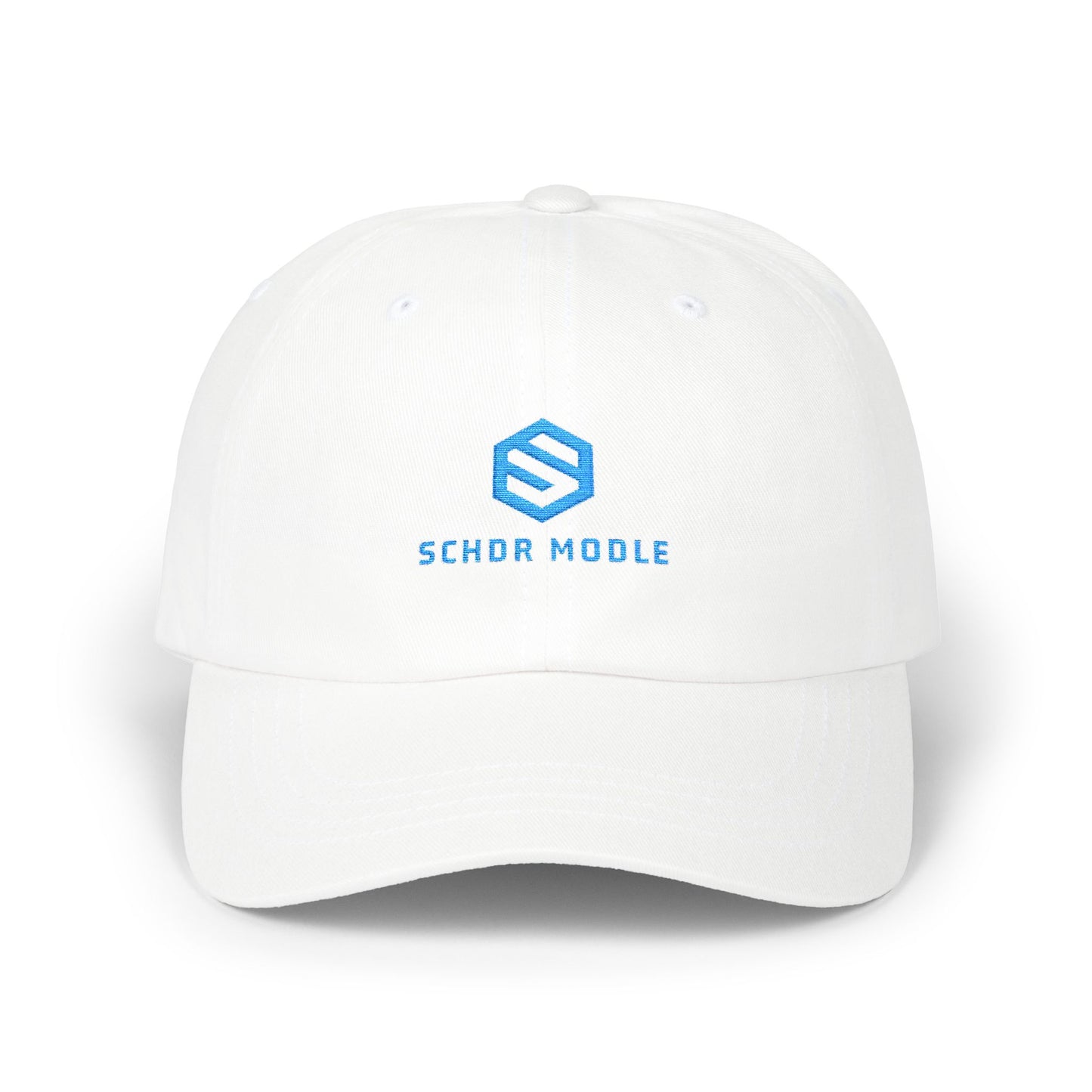 Classic Dad Cap with SCHDR MODLE Logo - Stylish Cotton Hat for Everyday Wear