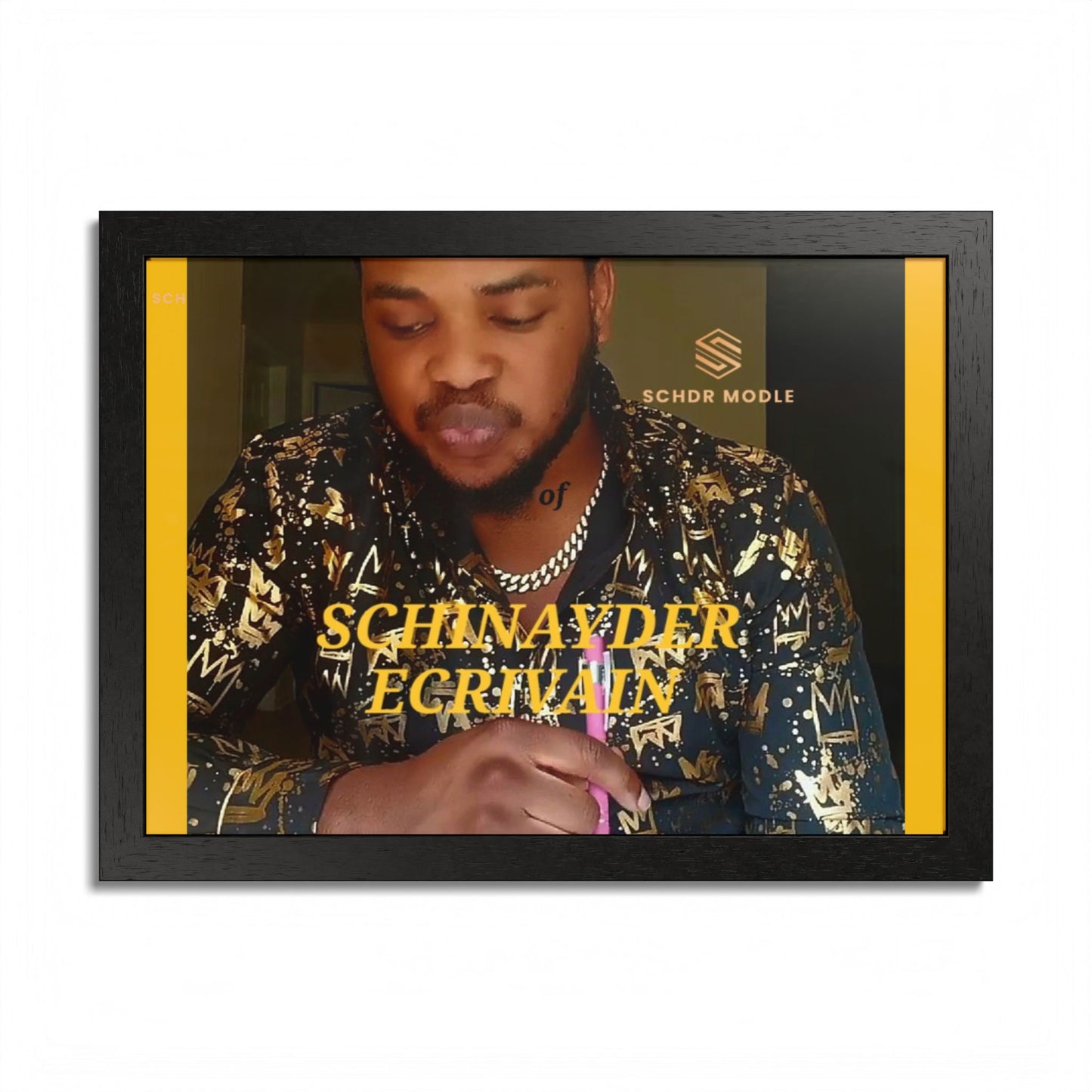 Framed Poster, Multi-Color