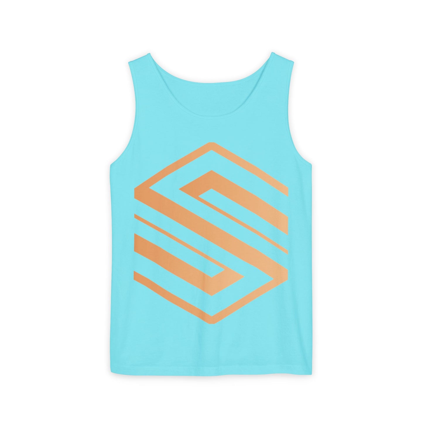 Majestic Lion Unisex Garment-Dyed Tank Top | Bold Wildlife Shirt for Summer Adventures