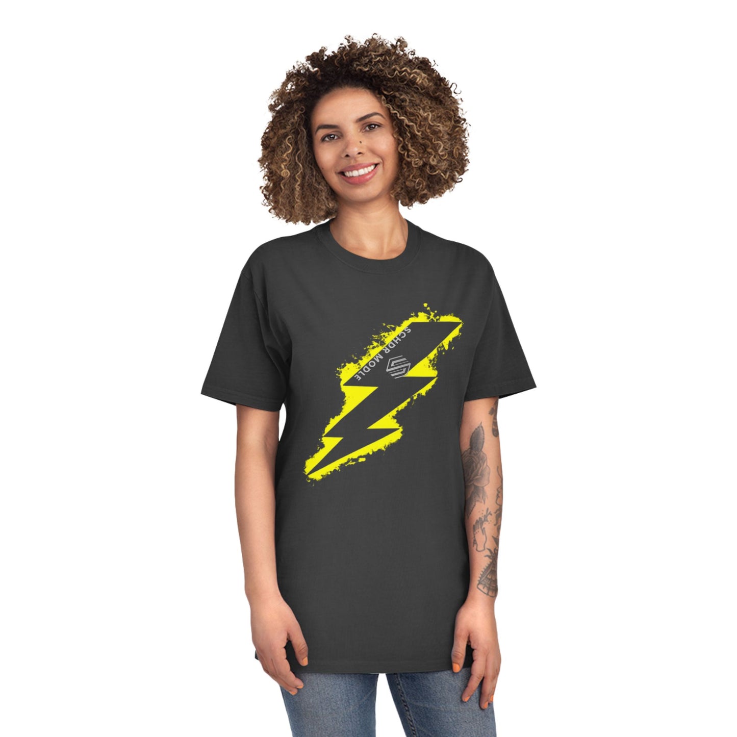 Unisex Lightning Bolt Shirt, Casual Wear, Graphic Tee, Summer Fashion, Gift for Him/Her/Teens, Festival Wear, Street Style